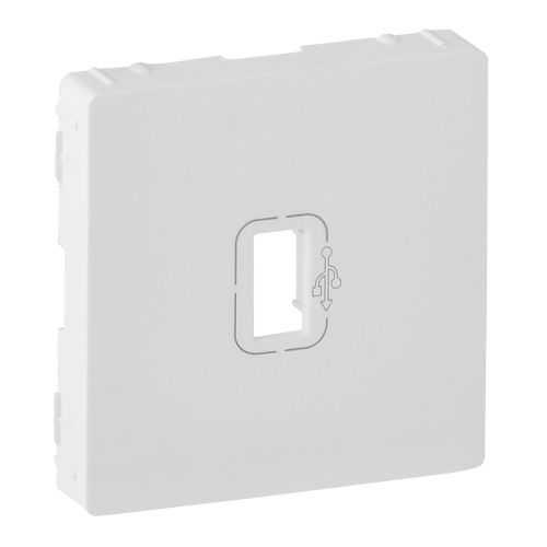 Valena Life - Centro para tomada USB pré-conectorizada - Branco