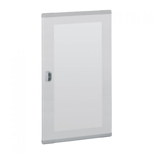 Porta de vidro plana para quadro XL³ 160  - altura 1050/1145 mm