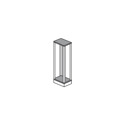 Base Teto para cela de cabos XL³ 4000 - profundidade 475 mm - largura 475 mm