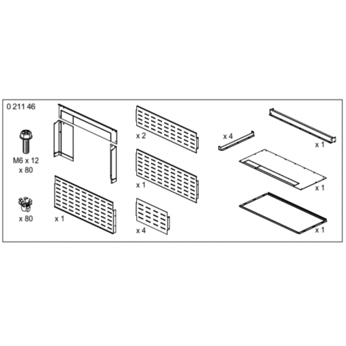 Kit (caixa) de separação para DMX³ 6300 