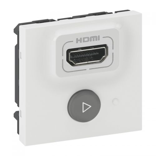 Mosaic - Projeção áudio/vídeo HDMI - Emissor seletor  - 2 módulos - Branco