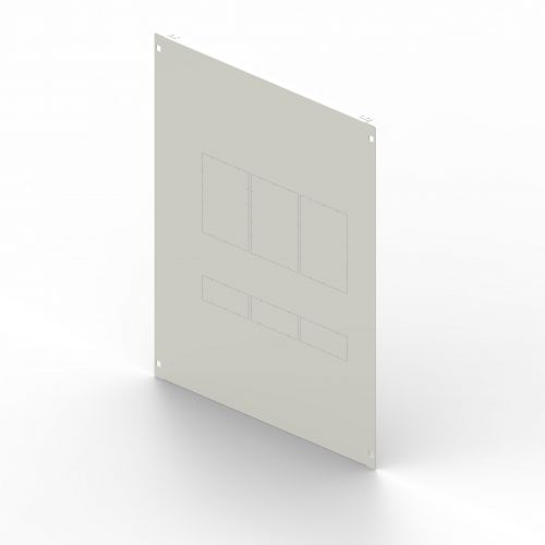 Painel de fixação para DPX3 630 - vertical - 4P - com diferencial - 16M