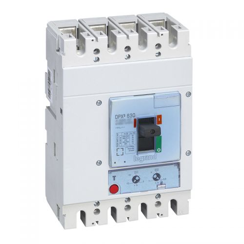 Disjuntor DPX³ 630 magnetotérmico - 4P - Icu 36 kA (400V~) - 630A