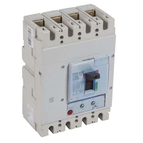 Disjuntor DPX³ 630 magnetotérmico - 3P+N/2 - Icu 36 kA (400V~) - 500A