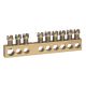 Ligador universal de parafuso - 1 x 6 a 25 + 8 x 1,5 a 16 - comp. 73 mm