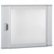 Porta de vidro saliente para quadro XL³ 160  - altura 450 mm
