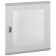 Porta de vidro plana para quadro XL³ 400  - altura 1500/1600 mm
