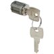 Canhões de chave para portas metal/vidro XL³ - tipo 455 - fornecido com 2 chaves