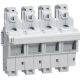 Corta-circuitos seccionadores SP 51 para fusíveis industriais 14x51 -3P+N equip.