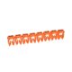 Marcadores para cabos e bornes de ligação CAB 3 de 0,5 mm2 a 1,5 mm2 - 3 Laranja