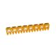 Marcadores para cabos de 1,5 mm2 a 2,5 mm2  CAB 3 -  4 Amarelo