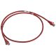 LCS3 - Cordões RJ 45 cat. 6 - F/UTP impedância 100 Ω - LSZH - vermelho - 3m 