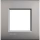 Livinglight AIR - Quadro simples (2 módulos) - Níquel mate