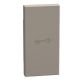 Light Now - Tecla axial com símbolo chave - 1 módulo - Stone