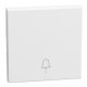 Light Now MYHOME - Tecla com símbolo - Campainha, 1 função, 2 módulos - White