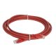 LCS3 - Cordões RJ 45 cat. 6A - U/UTP impedância 100 Ω - LSFH - vermelho - 3m 