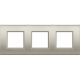 Livinglight AIR - Quadro triplo - Titânio escovado