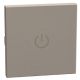 Light Now - Tecla axial com símbolo caldeira - 2 módulos - Stone