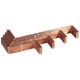 Kit ligação p/DPX3 1600A vertical fixa tomadas frontais - XL3 4000 prof. 725 mm