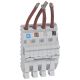 Base suporte HX3 com condutor para DPX3 1,5 módulos/pólos - tetrapolar