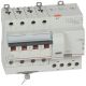 Disjuntor DX³ 6000 - 10 kA - 4P - 400 V~ - 40 A - 30 mA - tipo AC 