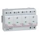 Descarregadores - risco muito elevado - T1+T2 - limp 25 kA/pólo - 3P+N- 8 mód.