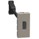 Light Now - Tomada HDMI - 1 módulo - Stone