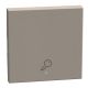 Light Now MYHOME - Tecla com símbolo - Chave, 1 função, 2 módulos - Stone