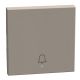 Light Now MYHOME - Tecla com símbolo - Campainha, 1 função, 2 módulos - Stone