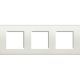 Livinglight - Quadro triplo H / V - Branco