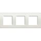 Livinglight - Quadro triplo H / V - Branco