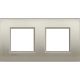 Livinglight AIR - Quadro duplo - Titânio escovado