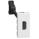 Light Now - Tomada HDMI - 1 módulo - White