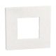 Light Now - Quadro de acabamento - 2 módulos - White Fiber