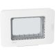 Light Now - Tampa Idrobox IP55 - 3 módulos - White