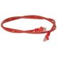 LCS3 - Cordões RJ 45 cat. 6 - U/UTP impedância 100 Ω - LSZH - vermelho - 1m 