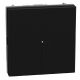 Light Now - Comutador escada axial iluminável - 10 AX-250 V~ - 2 módulos - Dark