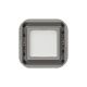 Plexo New IP55 componível - Sinalizador de balizagem (base), Cinzento/Branco