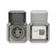 Plexo New IP55 componível - Tomada 2P+T, standard F/B, com proteção diferencial