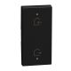 Light Now MYHOME - Tecla com símbolo - Entrar/Sair, 2 funções, 1 módulo - Dark