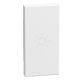 Light Now - Tecla axial com símbolo lâmpada - 1 módulo - White