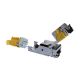 LCS3 - Conjunto 6 conectores RJ 45 cat. 6A para painel plano e em ângulo - UTP