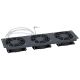 LCS3 - Placa com 3 ventiladores 230 V~ - 3U para armários 19''