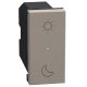 Light Now with Netatmo - Comando "Acordar/Deitar" sem fios - 1 módulo - Stone