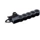 BLOCO MULTITOMADAS 5 x 2P+T 1,5M INTERRUPTOR PRETO