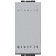 Livinglight - Botão 10 A (NA) iluminável - Lig. Automáticos - Tech, 1 módulo