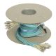 Micro cabos OM3 Fan-out - Fan-out - 12 LC Duplex - 12 LC Duplex - 20m