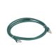 LCS3 - Cordões RJ 45 cat. 6A - U/UTP impedância 100 Ω - LSFH - verde - 2m 