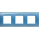 Livinglight - Quadro triplo H / V - Azul