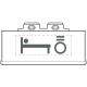 Livinglight - Tecla basculante personalizável: Kit difusor - Branco - 1 módulo